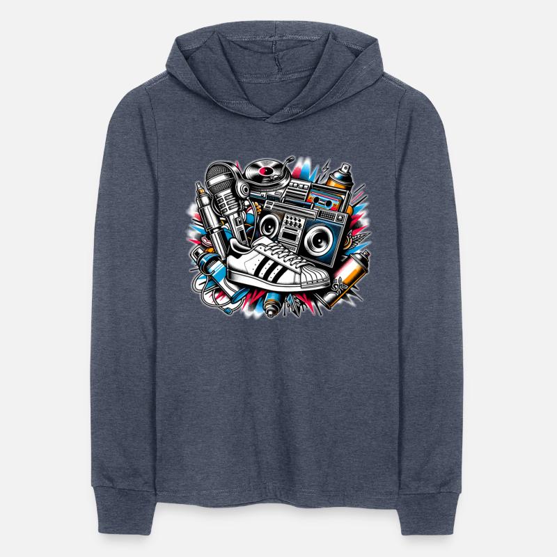 AI 1980s Hip Hop Collage