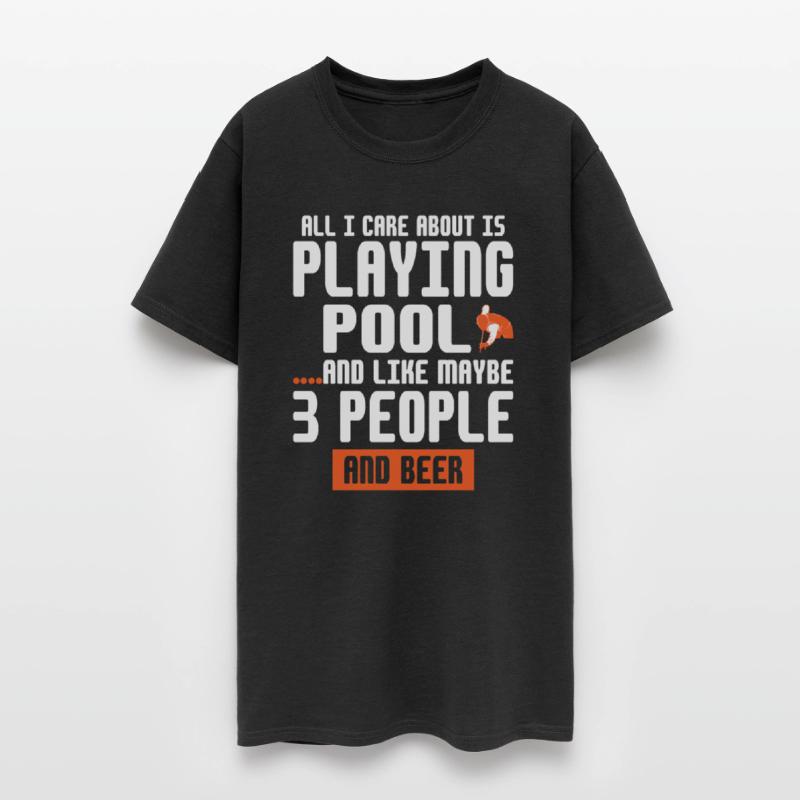 All I care about is playing Pool