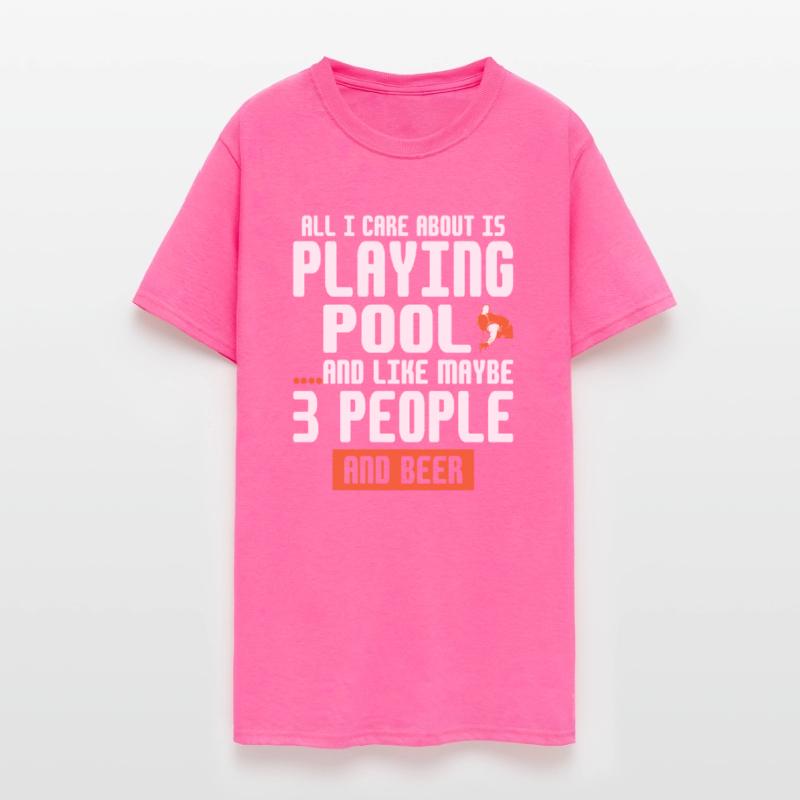 All I care about is playing Pool