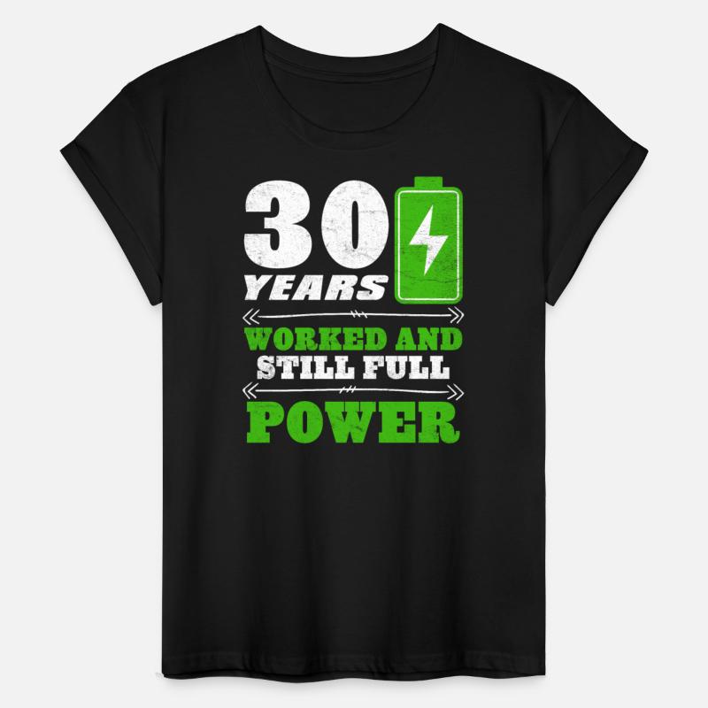 Anniversary 30 Years Worked Still Full Power