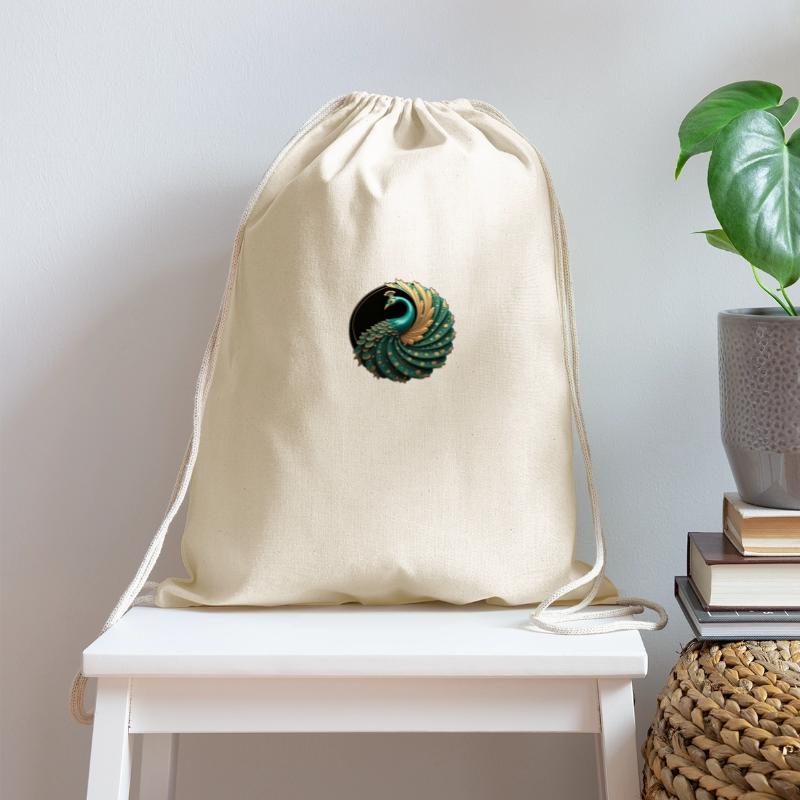 Art Deco Peacock Elegance in Rich Colors