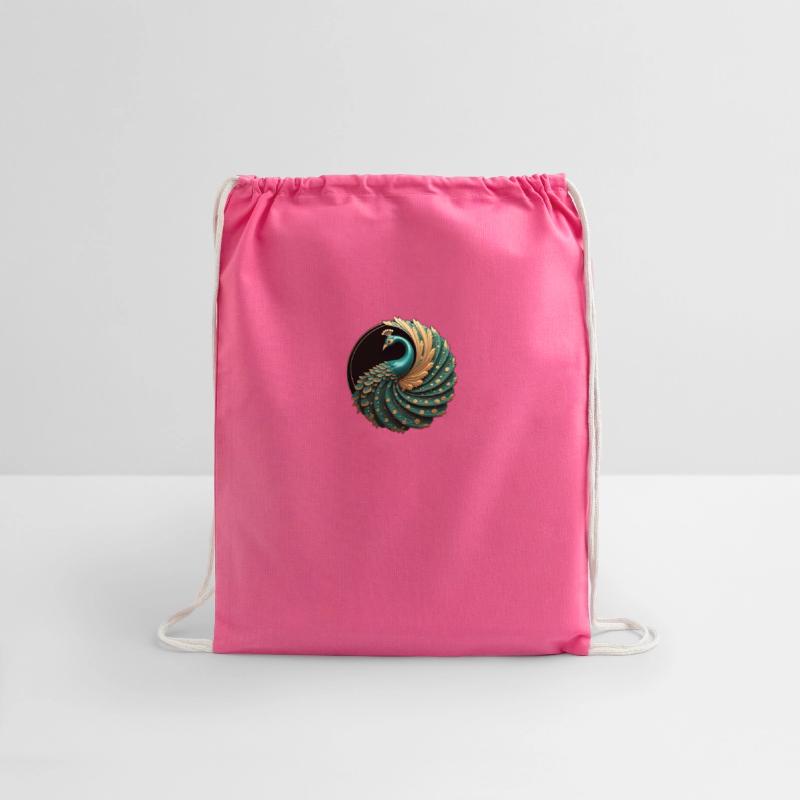 Art Deco Peacock Elegance in Rich Colors