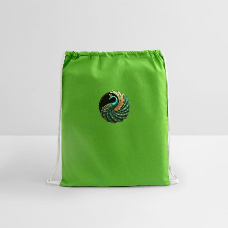 Art Deco Peacock Elegance in Rich Colors