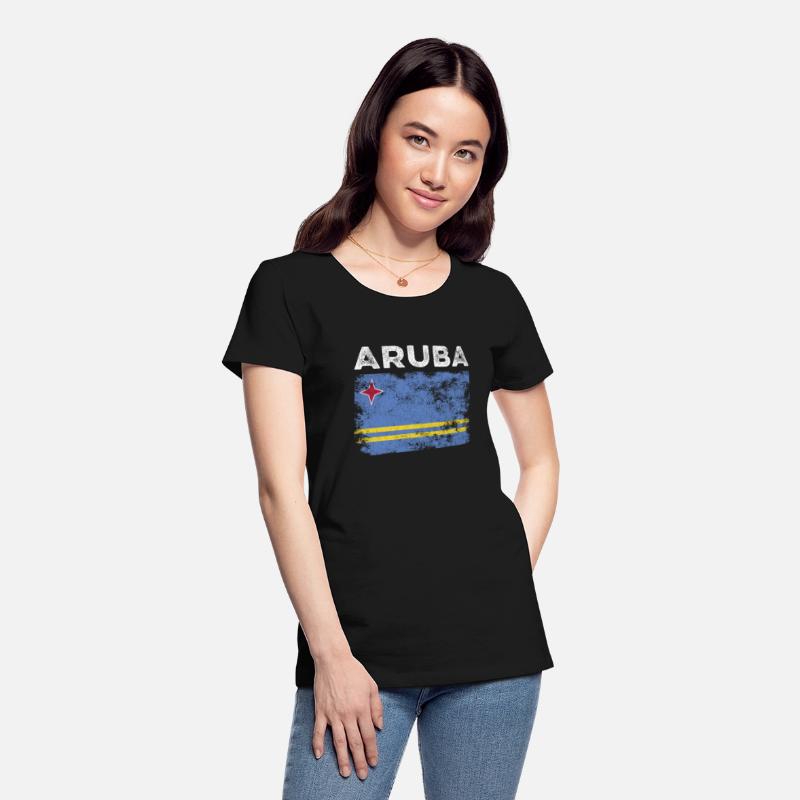 Aruba Flag Distressed - Aruban Flag