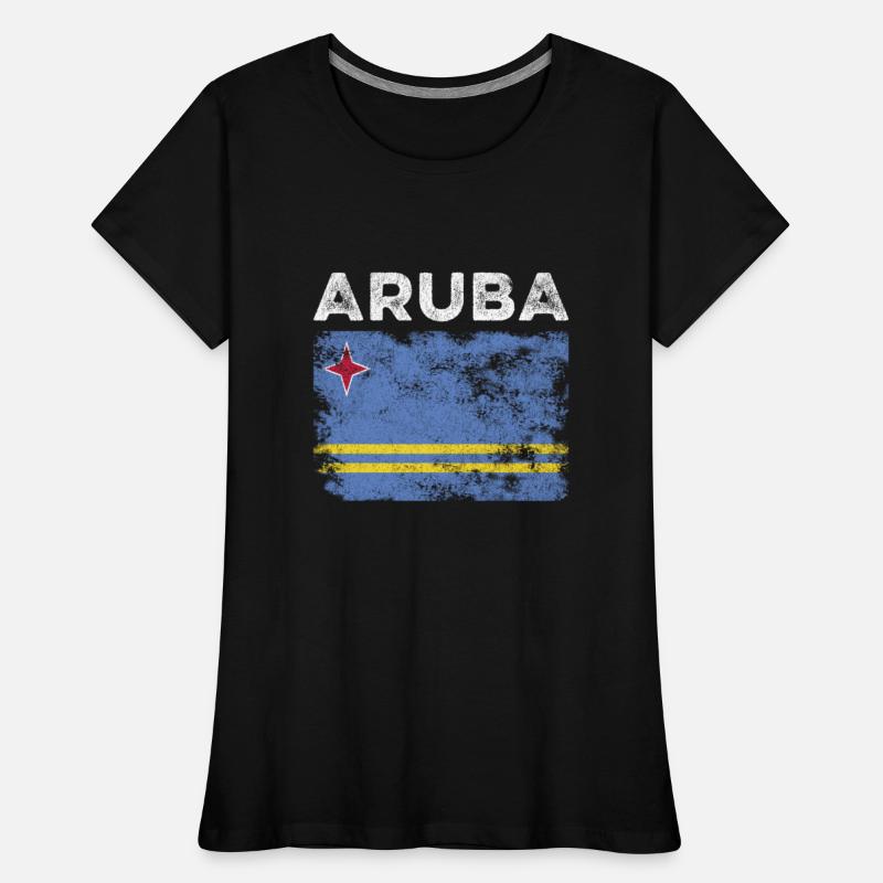 Aruba Flag Distressed - Aruban Flag