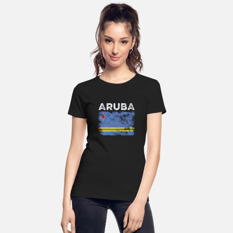 Aruba Flag Distressed - Aruban Flag