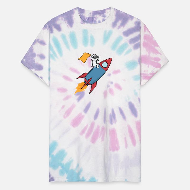 Astronaut on a Rocket