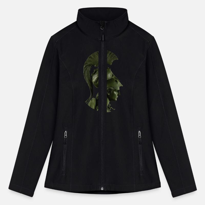 Athena. The goddess of wisdom in Greek mythology