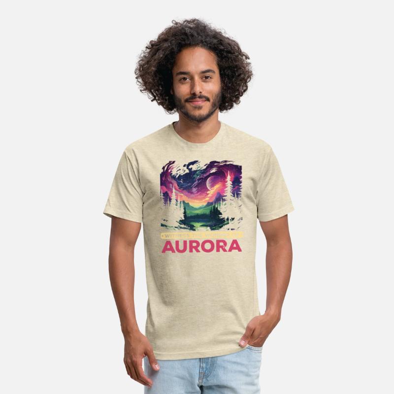 Aurora Borealis Dark Sky Nature Light Display