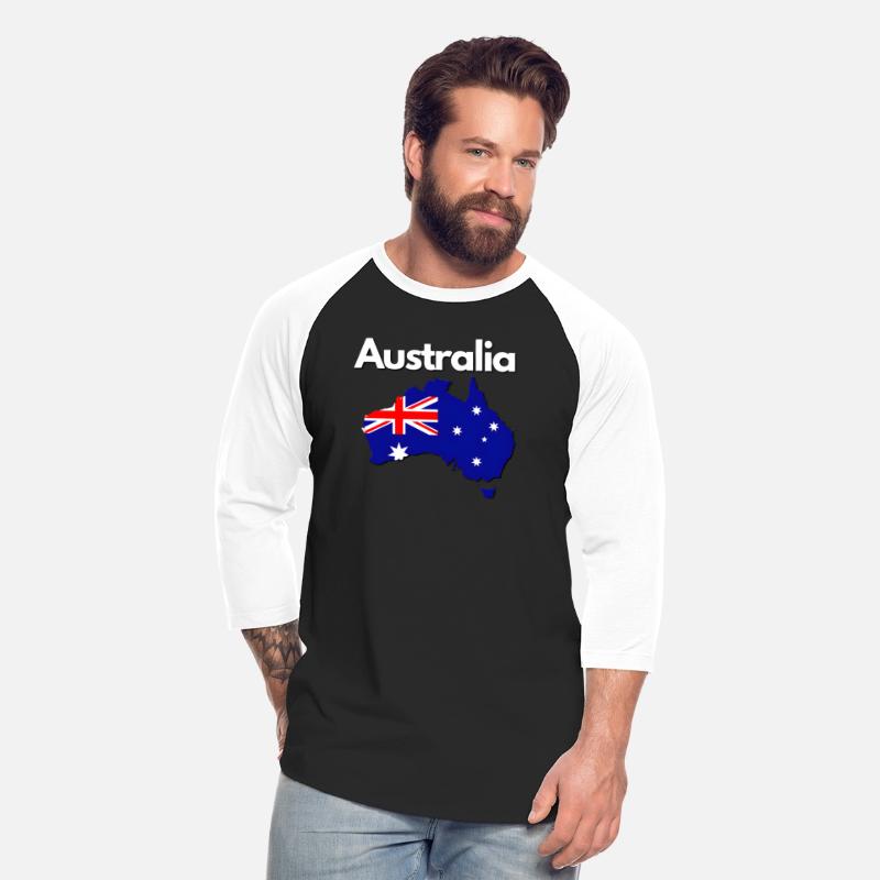 Australia Flag Map T-Shirt,australia day