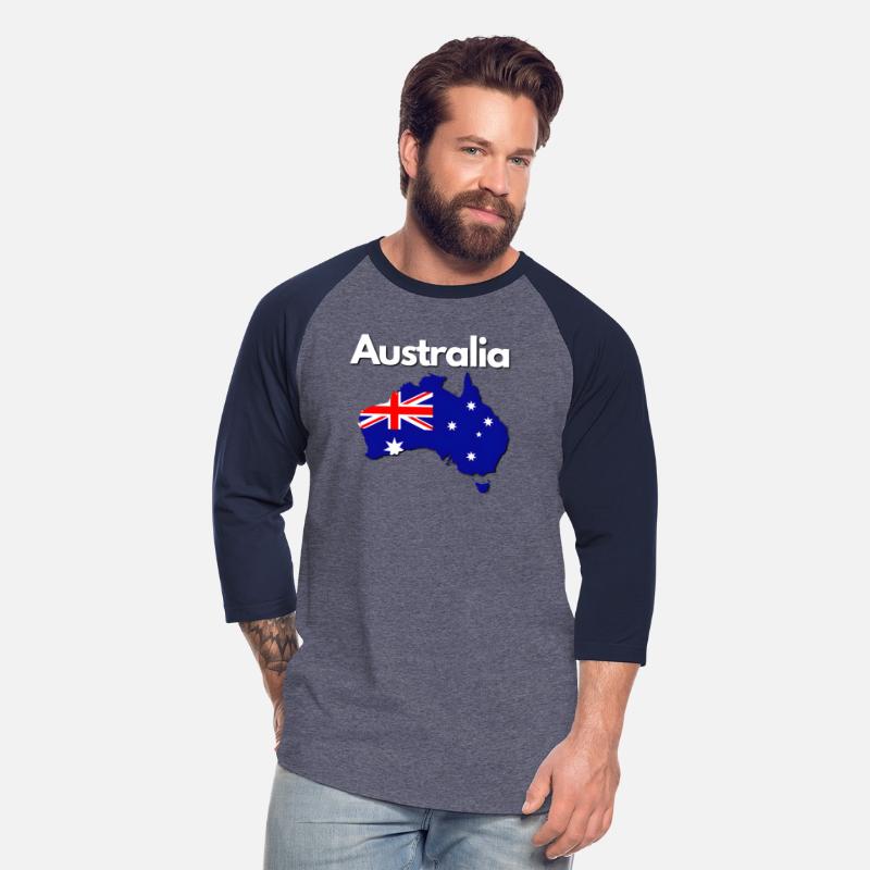 Australia Flag Map T-Shirt,australia day