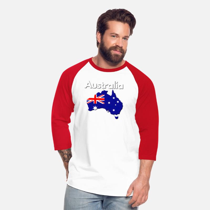 Australia Flag Map T-Shirt,australia day