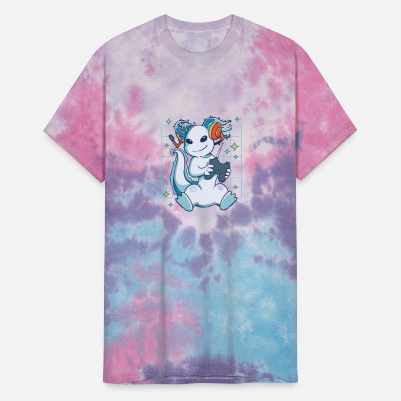 Axolotl Playing With Joystick