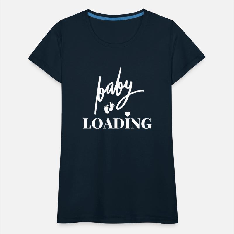 Baby is Loading" Maternity T-Shirt