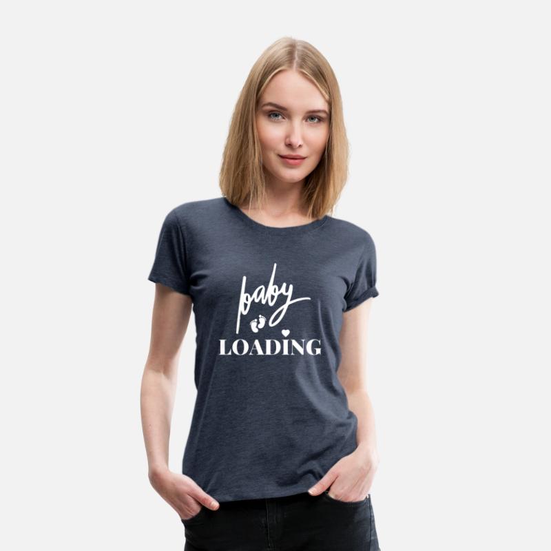 Baby is Loading" Maternity T-Shirt