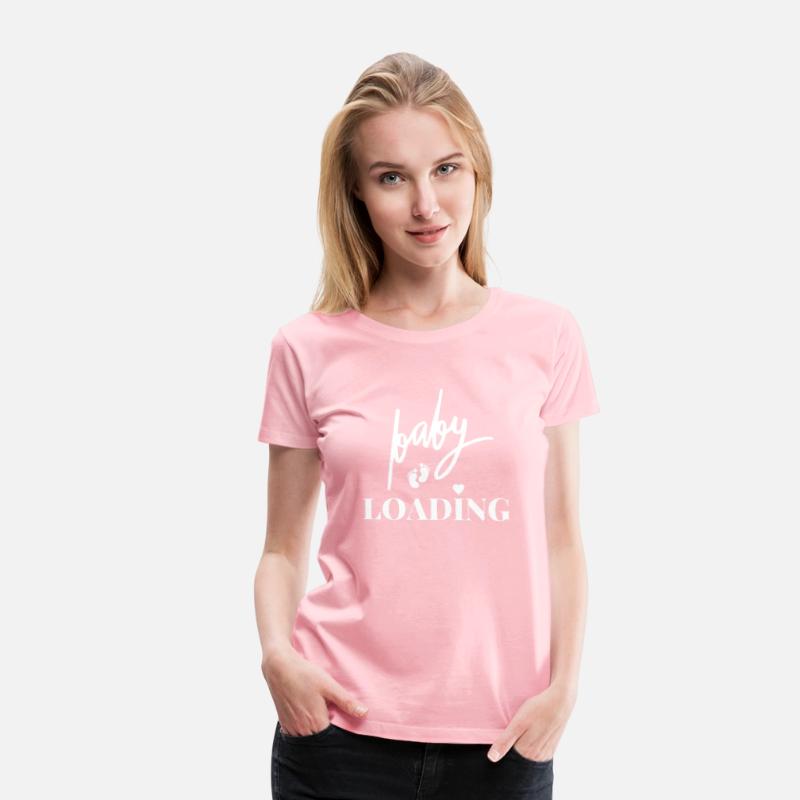 Baby is Loading" Maternity T-Shirt