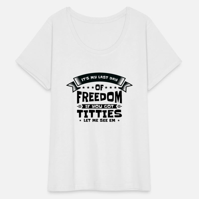 Bachelor Drinking Freedom Titties Bachelor Party