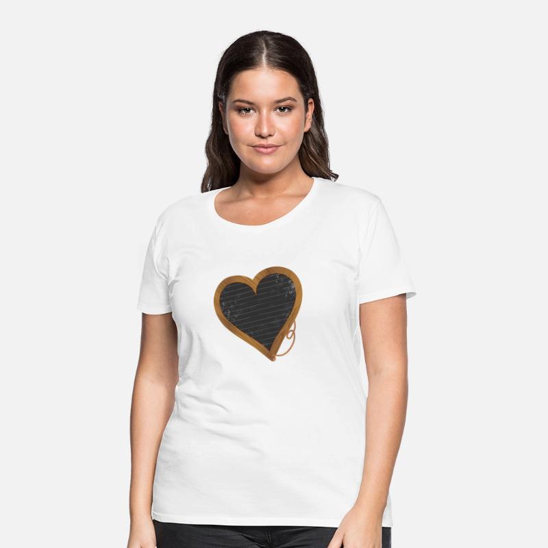 Back to school black heart shaped chalkboard