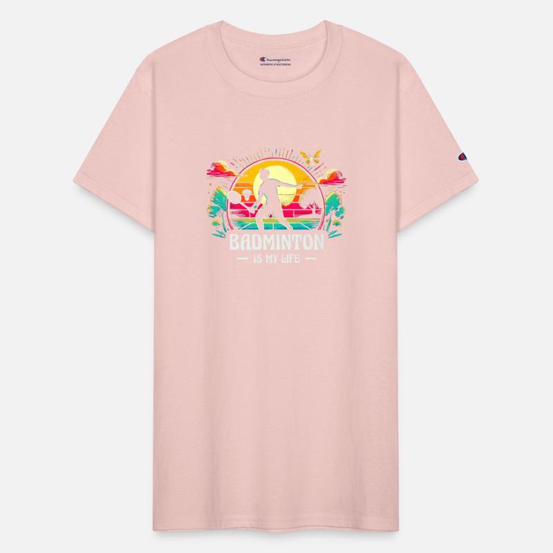 Badminton Is My Life Sun Trees Nature Premium