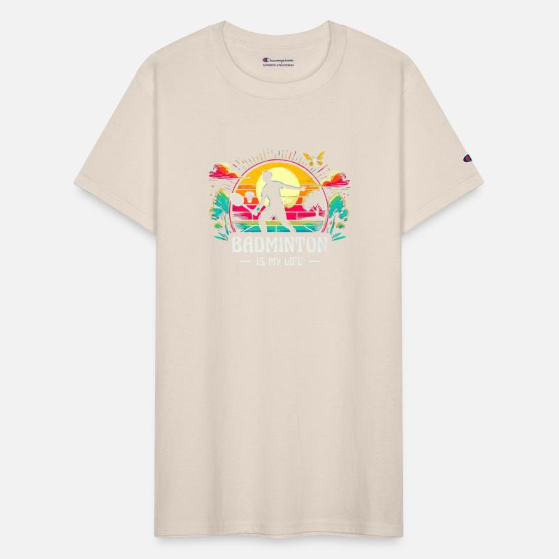 Badminton Is My Life Sun Trees Nature Premium