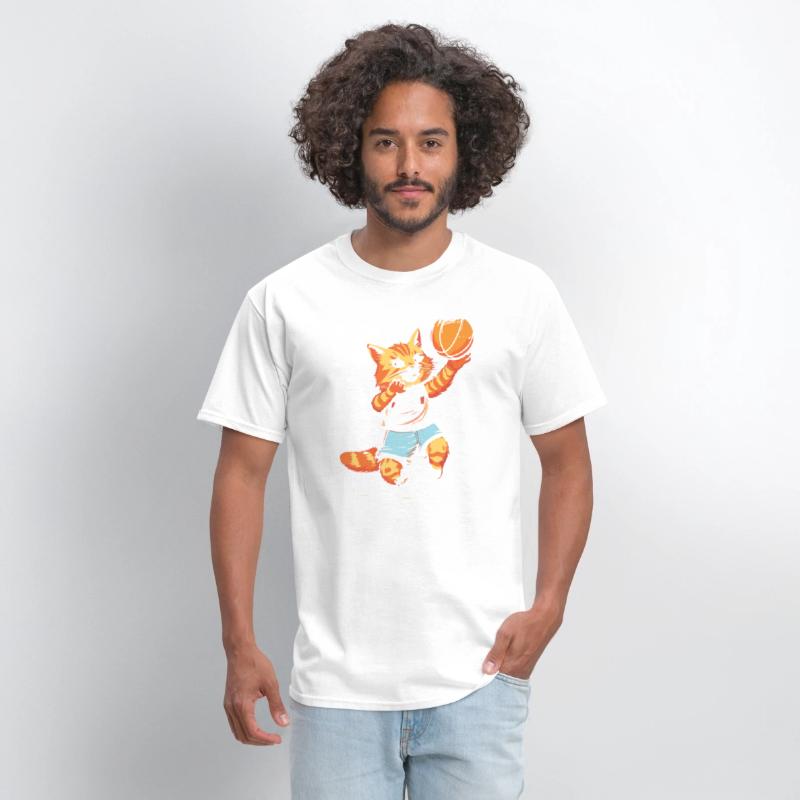 Basketball Cat Basketball Player I Love Basketball