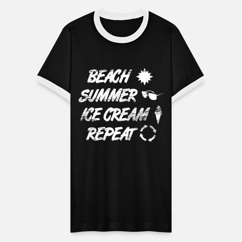 Beach Summer Ice Cream Repeat