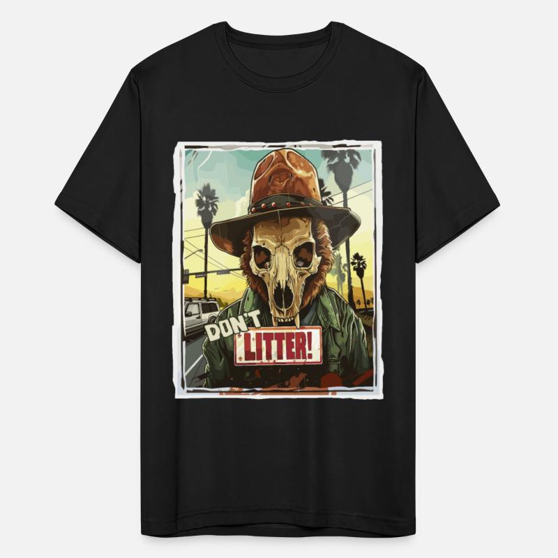 Bear Skull Ranger – Don’t Litter!