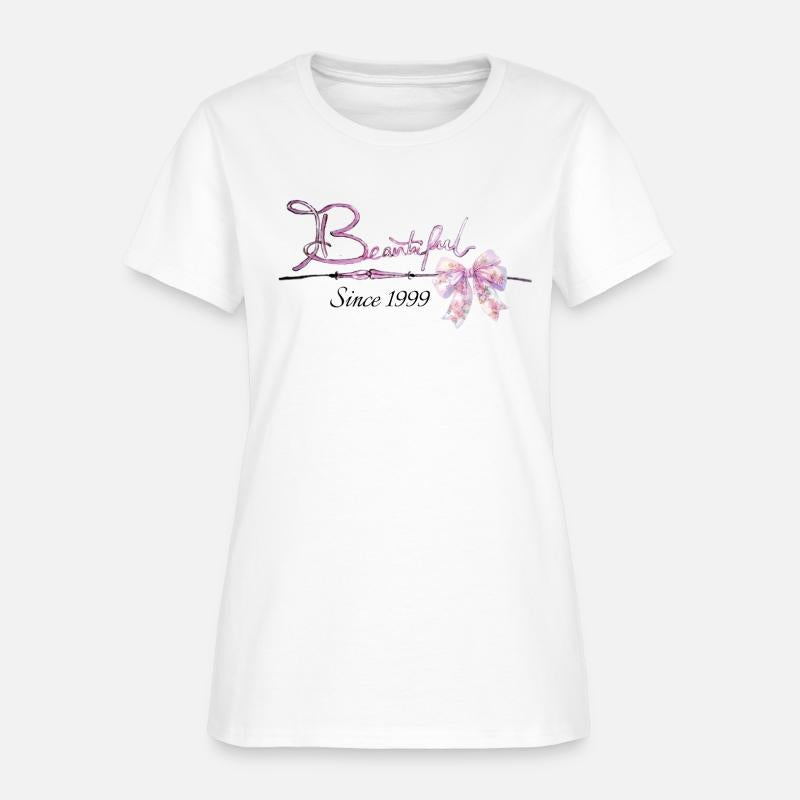 Beautiful since 1999 birthday typography