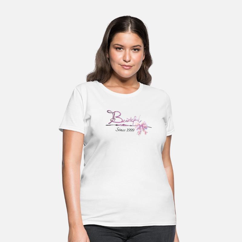 Beautiful since 1999 birthday typography