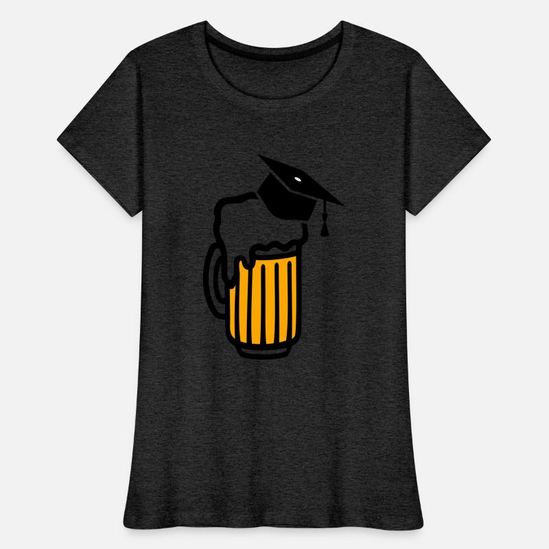 beer with a graduation hat or mortarboard