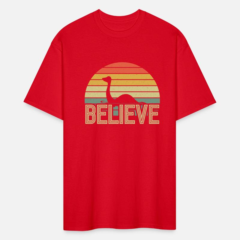 Believe Nessie Loch Ness Cryptid Retro Vintage