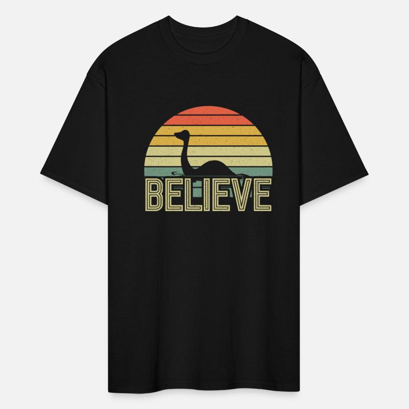 Believe Nessie Loch Ness Cryptid Retro Vintage