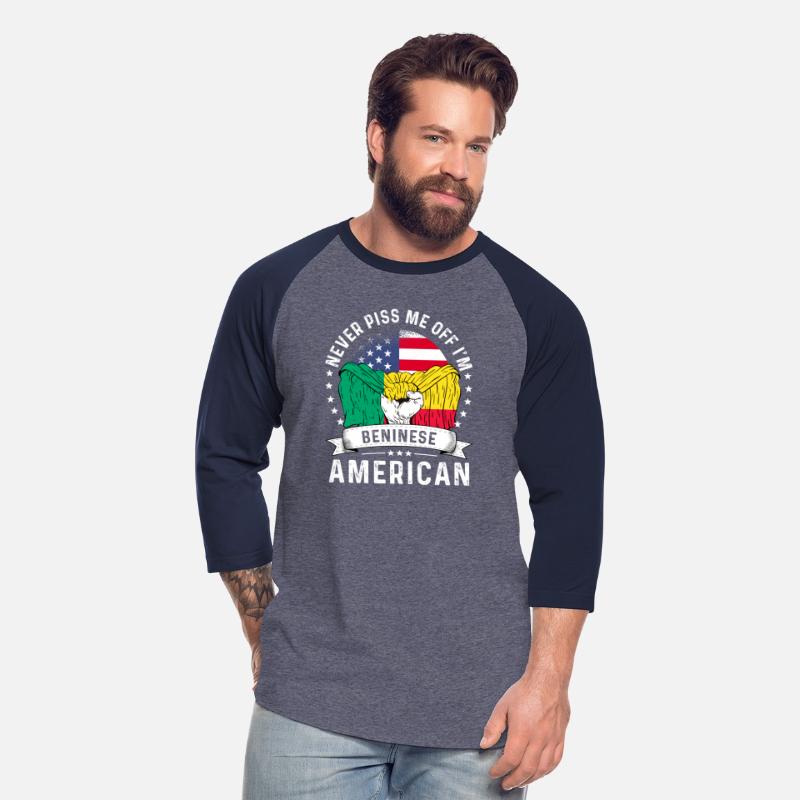 Beninese American Patriot Humor Country Flag
