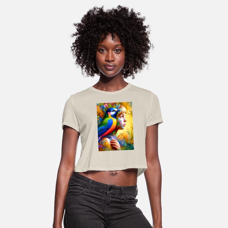 Bird is girl ai image 👗👗👗