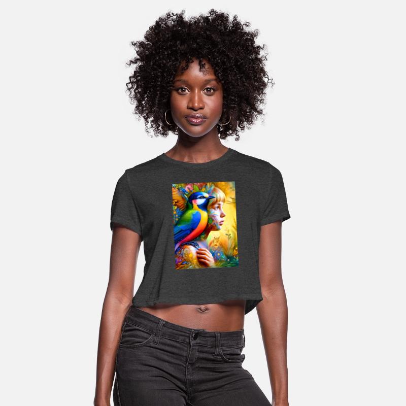 Bird is girl ai image 👗👗👗