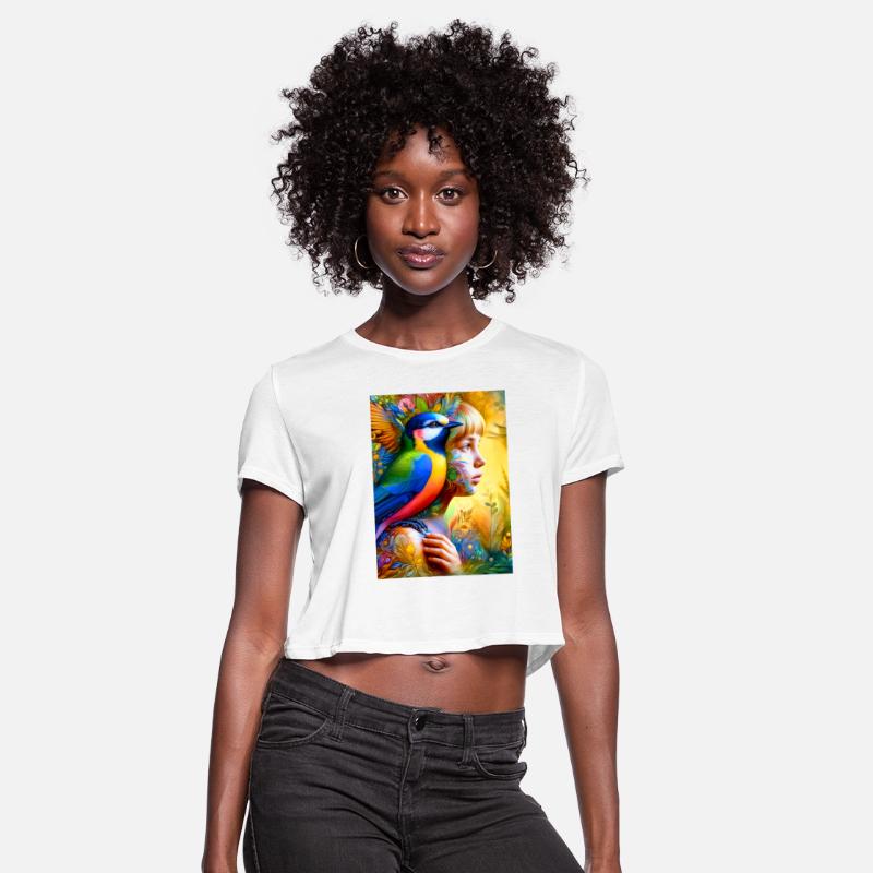 Bird is girl ai image 👗👗👗