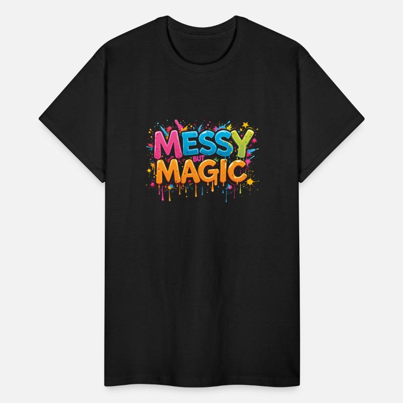 Bold 3D Typography with Playful Paint Splatters