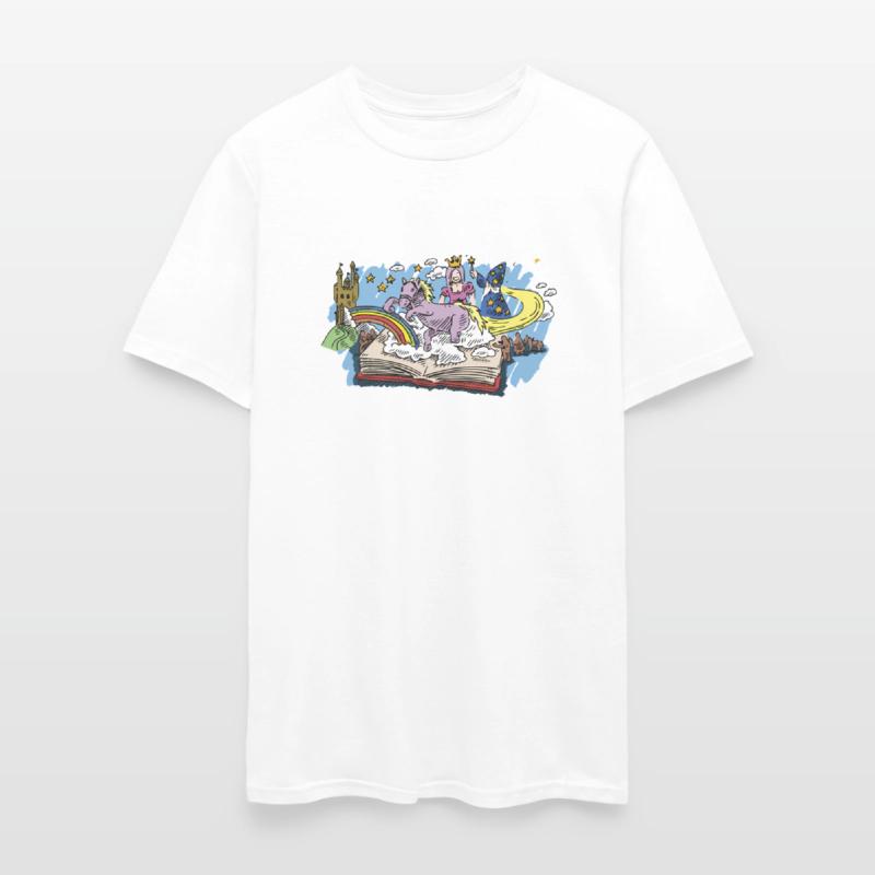 Bookworm Avid Reader - Fairy Tale Fantasy Book