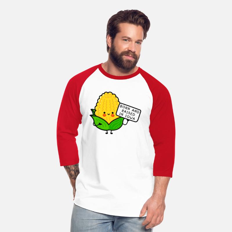 BORN AND RAISED IN IOWA Funny Iowa state