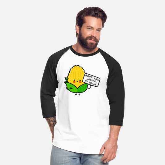 BORN AND RAISED IN IOWA Funny Iowa state