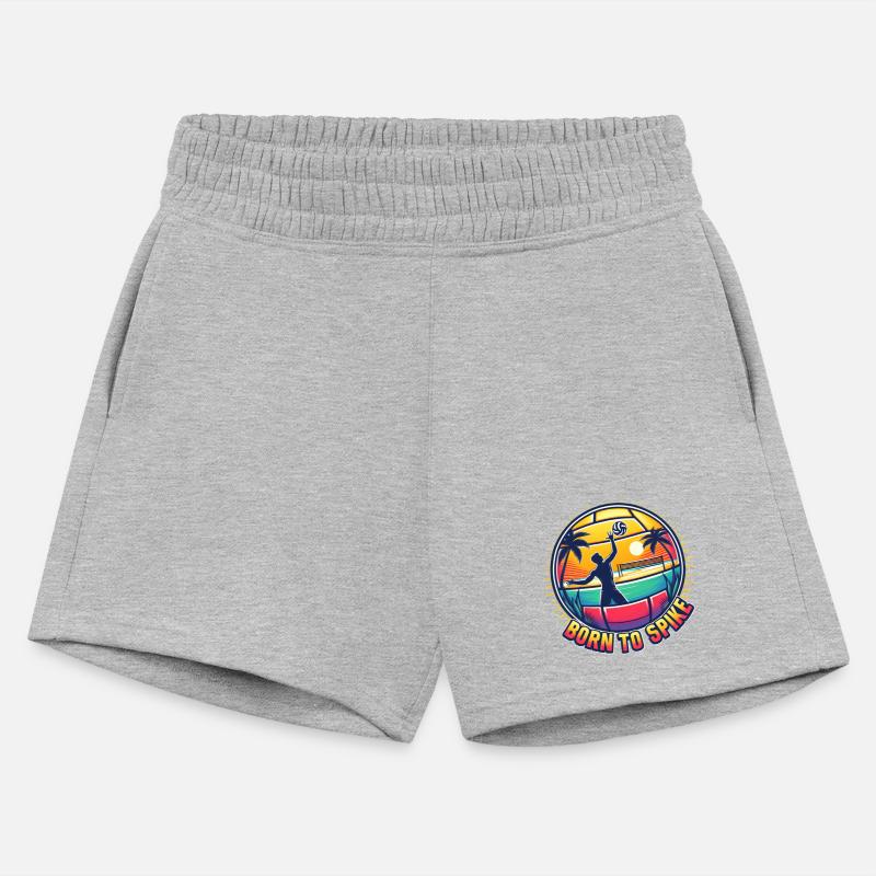 Born to Spike Beach Volleyball Action