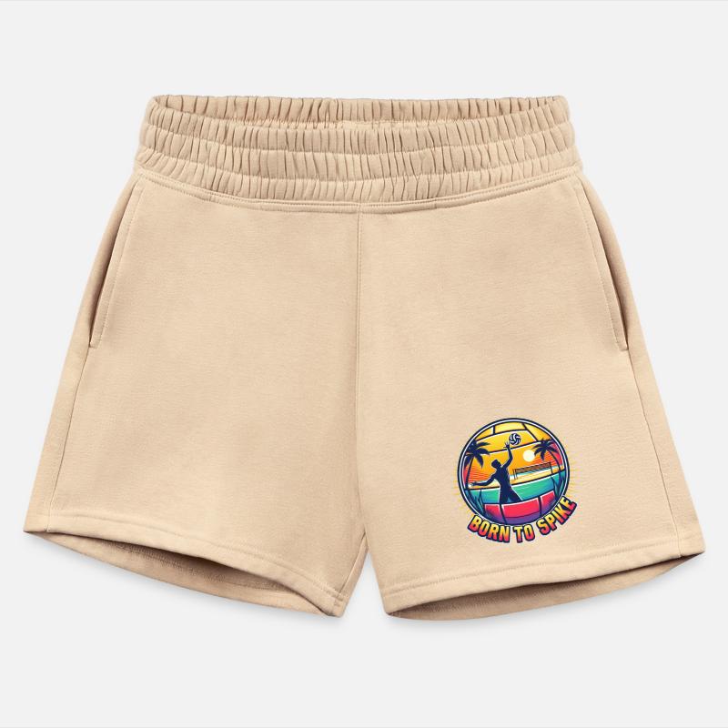 Born to Spike Beach Volleyball Action