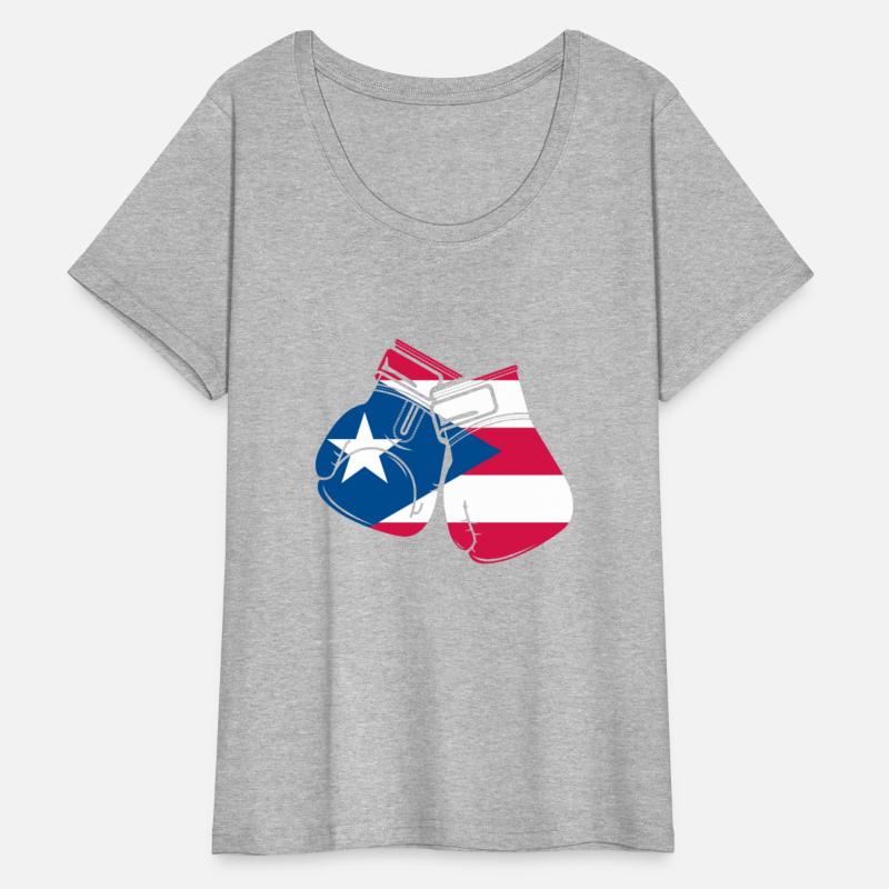 Boxing Gloves Puerto Rico Flag