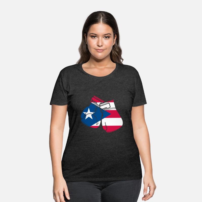 Boxing Gloves Puerto Rico Flag