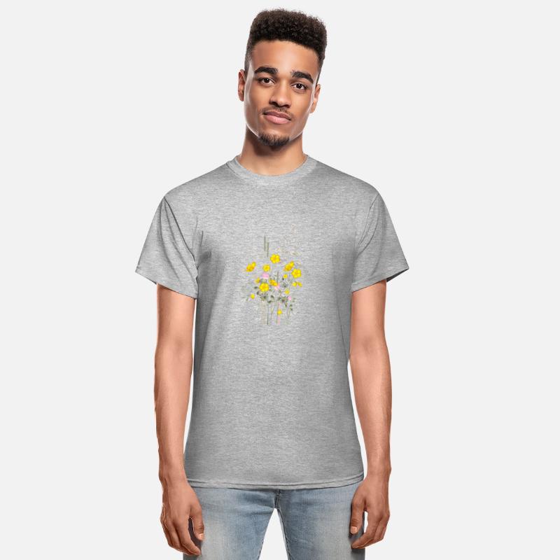 bright yellow buttercups meadow full of harmony