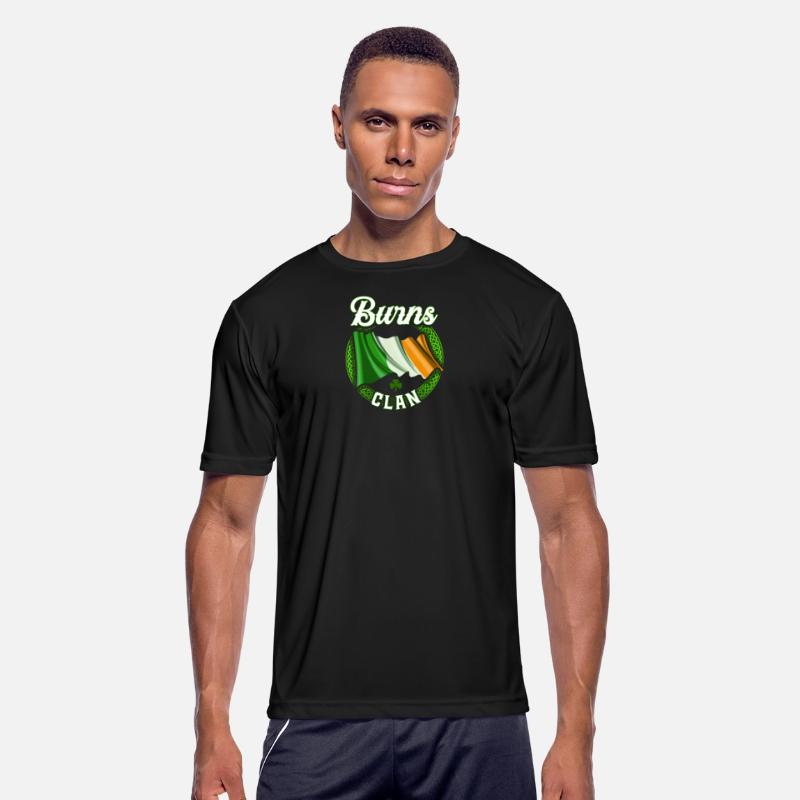 Burns Surname Irish Last Name Ireland Flag