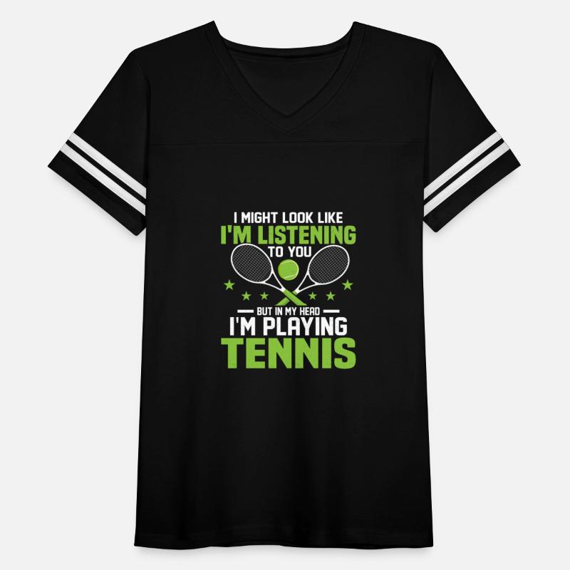 But in My Head I'm Playing Tennis Racket Player