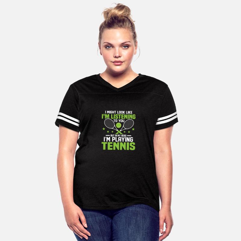 But in My Head I'm Playing Tennis Racket Player