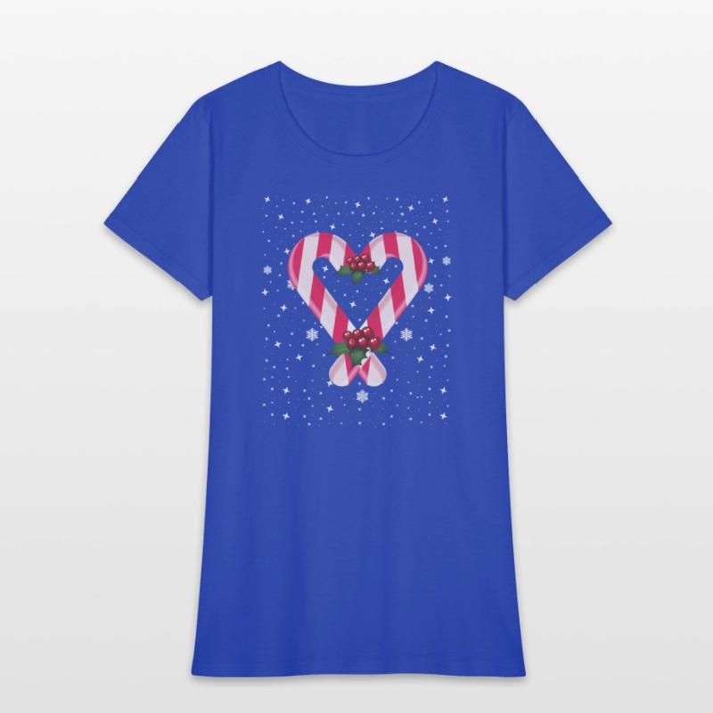 Candy Cane Hearts Christmas Xmas Holidays Santa