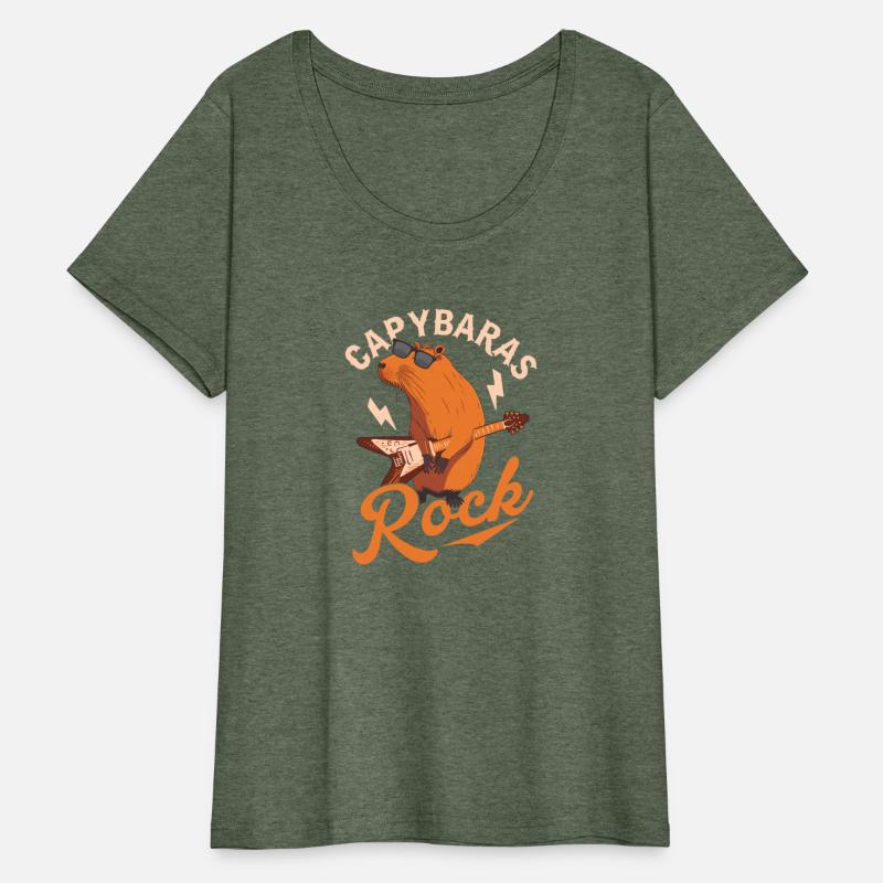 Capybaras Rock Capybara Animal Lover